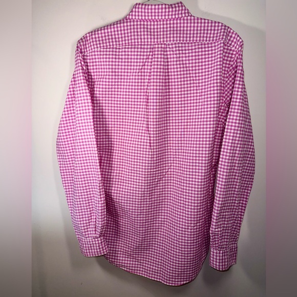 Ralph Lauren NWT Pink Checkered Men's Button Down Shirt size Medium - Picture 6 of 16